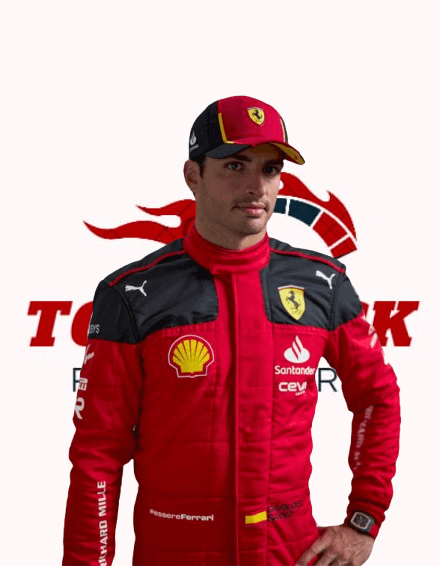 2023 Carlos Sainz Ferrari F1 Race Suit - TopTrace Race Gear