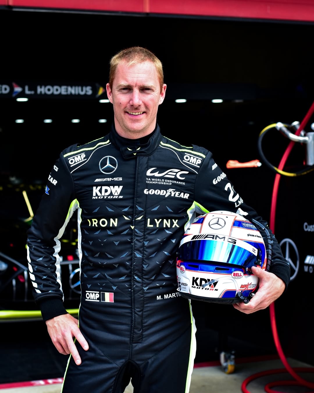 Maxime Martin omp racing suit Replica