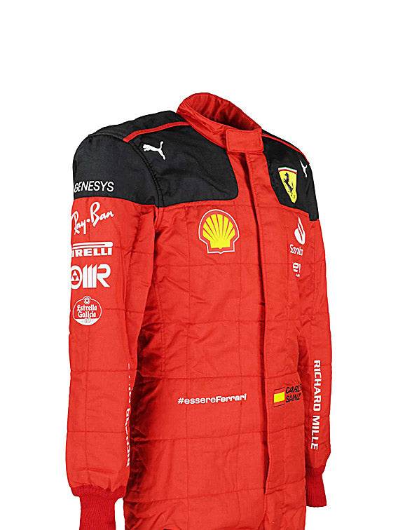 2023 Carlos Sainz Ferrari F1 Race Suit REPLICA