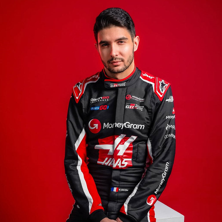 2025 HAAS ESTEBAN OCON F1 RACE SUIT REPLICA