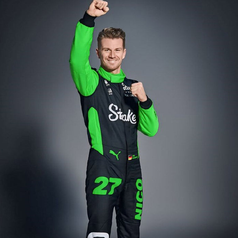 2025 KICK SAUBER NICO HULKENBERG F1 RACE SUIT REPLICA