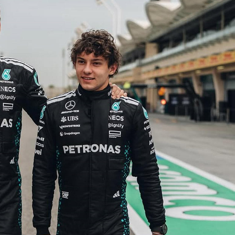 2025 MERCEDES ANDREA ANTONELLI KIMI F1 RACE SUIT REPLICA