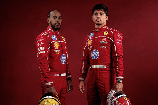 2025 Lewis Hamilton Ferrari F1 Replica Race Suit