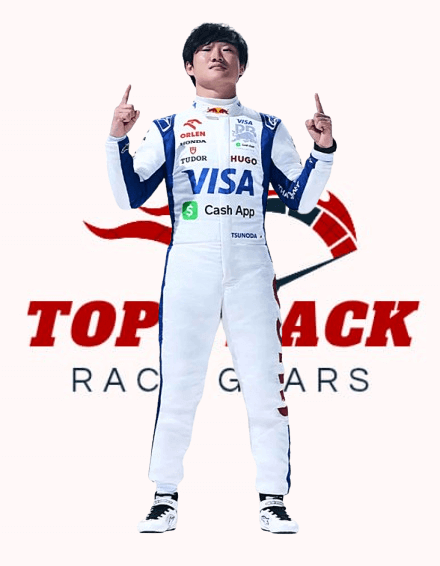 2025 Yuki Tsunoda Visa Cash App RB F1 Racing Suit - TopTrace Race Gear