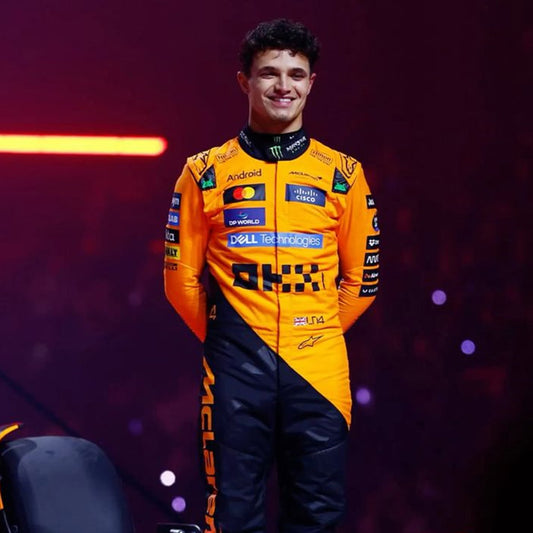 2025 MCLAREN LANDO NORRIS F1 RACE SUIT REPLICA