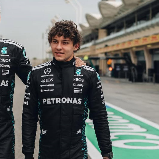 2025 MERCEDES ANDREA ANTONELLI KIMI F1 RACE SUIT REPLICA