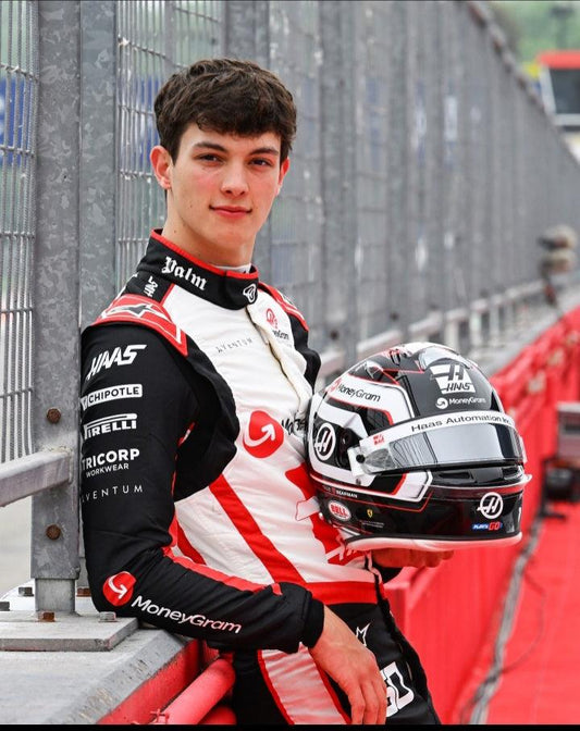 2025 Haas Oliver Berman F1 Race Suit Replica - TopTrace Race Gear